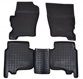 Alfombrillas de goma LAND ROVER Discovery 3 /4  2004-2016  4 piezas