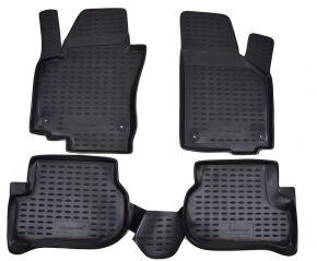 Alfombrillas de goma VW Golf Plus 2004-2014  4 piezas