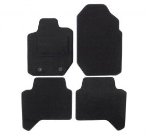 Alfombrillas de velours para Ford Ranger T6, 2013-