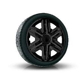 Tapacubos para MAZDA 14", ACTION NEGRO 4 pzs