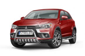 Bullbar delanteros Steeler para MITSUBISHI ASX 2017-2019 Modelo S