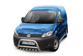 Bullbar delanteros Steeler para VOLKSWAGEN CADDY 2010-2020 Modelo G