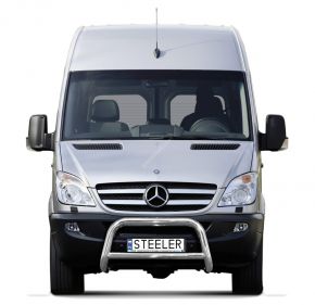 Bullbar delanteros Steeler para MERCEDES SPRINTER 2006-2018 Modelo A