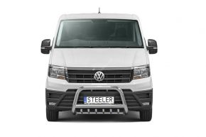 Bullbar delanteros Steeler para VOLKSWAGEN CRAFTER 2017- Modelo G