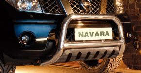 Bullbar delanteros Steeler para Nissan Navara 2010-2015 Modelo S