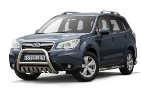 Bullbar delanteros Steeler para SUBARU FORESTER 2013-2016-2019 Modelo S