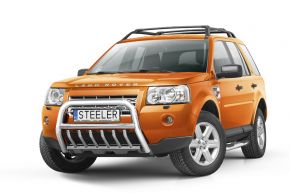 Bullbar delanteros Steeler para LAND ROVER FREELANDER II 2007-2014 Modelo G