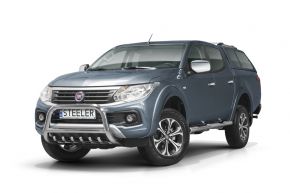 Bullbar delanteros Steeler para FIAT FULLBACK 2015- Modelo G