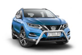 Bullbar delanteros Steeler para NISSAN QASHQAI 2017-2021 Modelo U