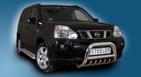 Bullbar delanteros Steeler para NISSAN X-TRAIL 2010-2014 Modelo G