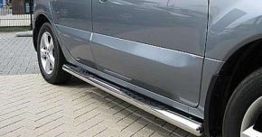 Marcos laterales de acero inoxidable para Mitsubishi ASX 2010-up