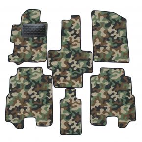 Alfombras textiles de camuflaje para Honda FRV 2004-2009