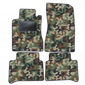 Alfombras textiles de camuflaje para Mercedes E Class W211 2010-up