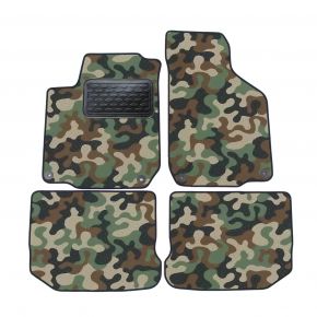 Alfombras textiles de camuflaje para Volkswagen Golf IV Bora/ Beetle/ Octavia1 97-03