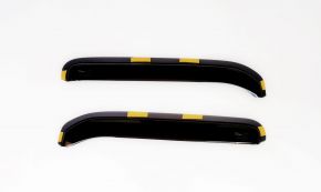 Derivabrisas HEKO para VOLKSWAGEN TRANSPORTER T2 1969-1979, 2 puertas, delanteros, 2 piezas, cortos