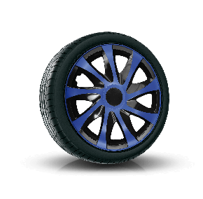 Tapacubos para DACIA 14", DRACO AZUL 4 pzs