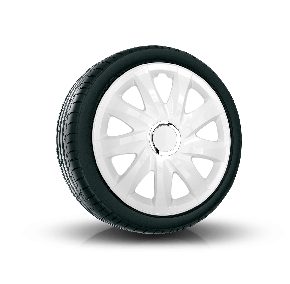 Tapacubos para FIAT BLUE 14", DRIFT BLANCO LACADO 4 pzs