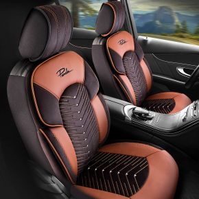 Fundas de asiento DUBAI marrón  