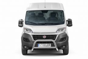 Bullbar delanteros Steeler para FIAT DUCATO 2006-2016 Modelo A