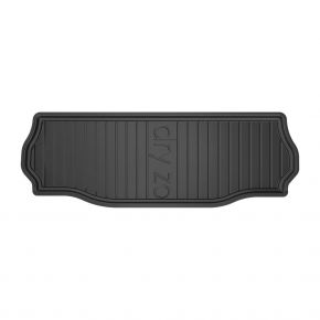 Alfombra de goma del maletero DryZone para JEEP WRANGLER JK 2007-2018 (detrás de la 2. fila de asientos, no se ajusta a la versión ilimitada, versión sin subwoofer)