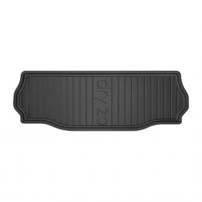 Alfombra de goma del maletero DryZone para JEEP WRANGLER JK 2007-2018 (detrás de la 2. fila de asientos, no se ajusta a la versión ilimitada, versión sin subwoofer)