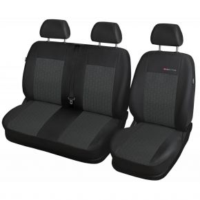 Fundas de asiento Elegance para FIAT DOBLO III FL 2+1 (2014-) 628-P1