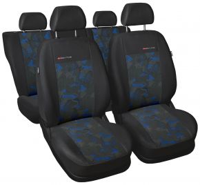 Fundas de asiento universales Elegance azul