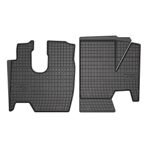 Alfombrillas de goma para Mercedes Atego 2 2 piezas 2005-2013