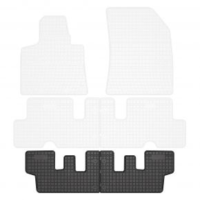 Alfombrillas de goma para Citroen C4 Picasso II minivan, 3.ª fila 2 piezas 2013-2019