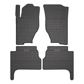 Alfombrillas de goma para Kia Sorento I 4 piezas 2002-2009