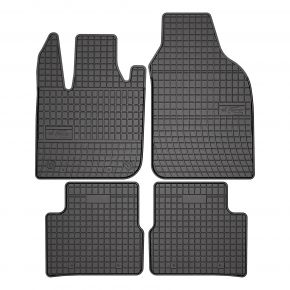 Alfombrillas de goma para Fiat 500e II hatchback, Electric 4 piezas desde 2020