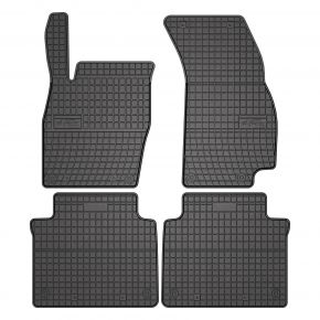 Alfombrillas de goma para Audi A8 D5 sedan, excepto versión larga 4 piezas desde 2017