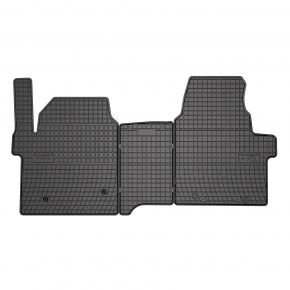 Alfombrillas de goma para Ford Transit Custom II van, 1.ª fila 3 piezas desde 2023