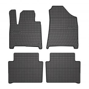 Alfombrillas de goma para Hyundai Santa Fe V 7 plazas, 1.ª y 2.ª fila, PHEV 4 piezas desde 2023