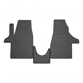 Alfombrillas de goma para Volkswagen Transporter T6.1 van, 1.ª fila 3 piezas 2019-2024
