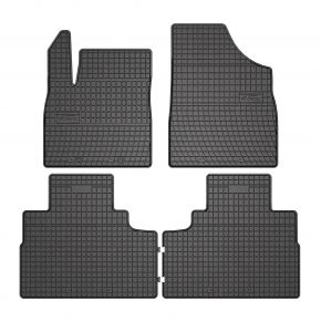 Alfombrillas de goma para Forthing U-Tour minivan, 1.ª y 2.ª fila 4 piezas desde 2024