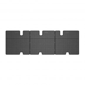 Alfombrillas de goma para Ford Transit VI van, 9 plazas, 3.ª fila 3 piezas desde 2013
