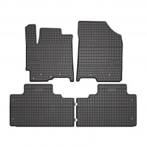 Alfombrillas de goma para JAC JS8 Pro 6 plazas, 7 plazas, 1.ª y 2.ª fila 4 piezas desde 2024