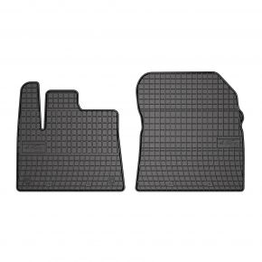 Alfombrillas de goma para Fiat Doblo III combivan, 1.ª fila, después del restyling 2 piezas desde 2023