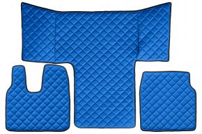 Alfombrillas de ecopiel Q para MAN TGL (01.2013-12.2019) - Azul