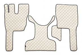 Alfombrillas de ecopiel Q para VOLVO FM 4 (01.2013-12.2019) - Beige claro