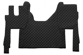 Alfombrillas de ecopiel Q para FORD F-MAX (desde 10.2018) - Negro