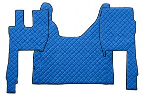 Alfombrillas de ecopiel Q para FORD F-MAX (desde 10.2018) - Azul
