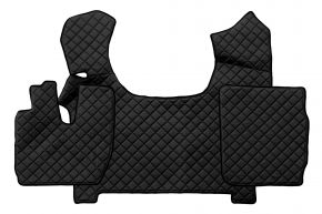 Alfombrillas de ecopiel Q para IVECO STRALIS S-WAY (03.2019-12.2023) - Negro
