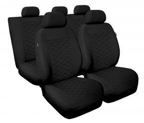 Fundas de asiento universales MODERN negro, MP-1