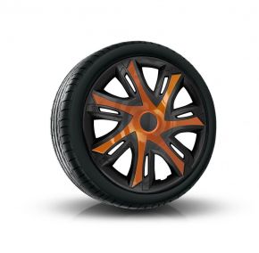 Tapacubos para SKODA 14", N-POWER BICOLOR cobre-negro 4pzs