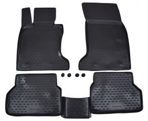 Alfombrillas de goma BMW 5-serie E60 / E61  2003-2010  4 piezas