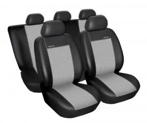 Fundas de asiento universales PREMIUM gris, tamaño A