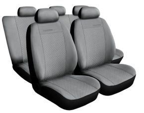 Fundas de asiento universales PRESTIGE ALCANTARA gris