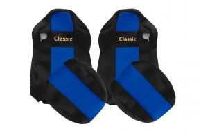 Fundas de asiento a medida CLASSIC para IVECO STRALIS S-WAY (03.2019-12.2023) - azules